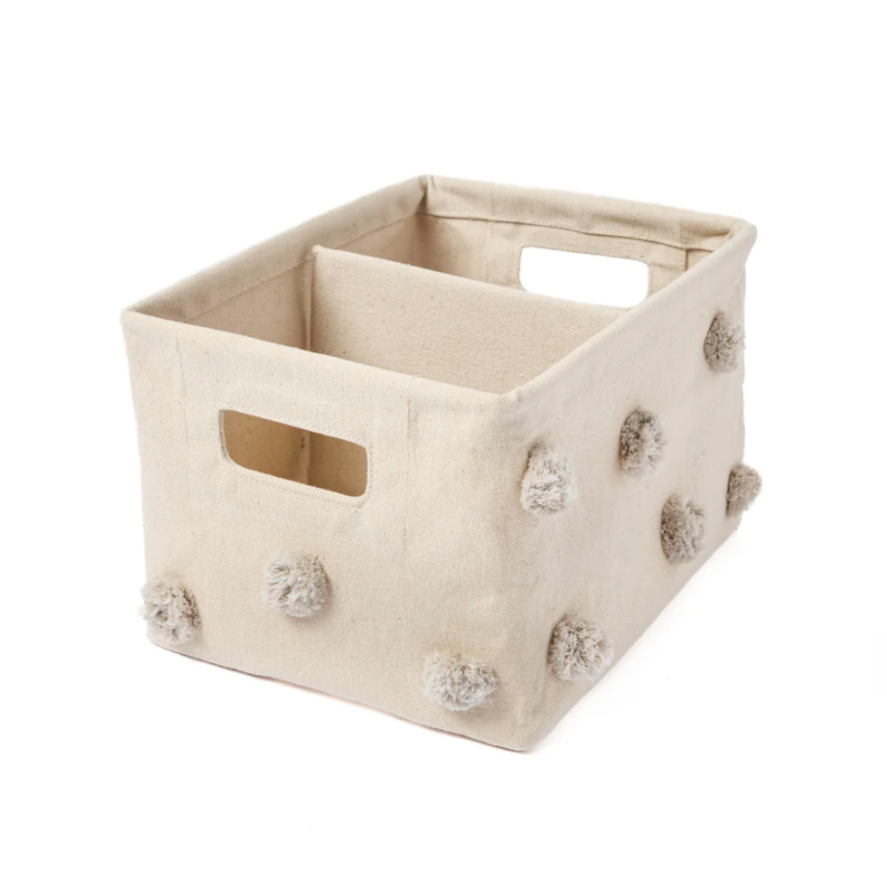 Pehr Pom Pom Hideaway Caddy Organizer, Grey