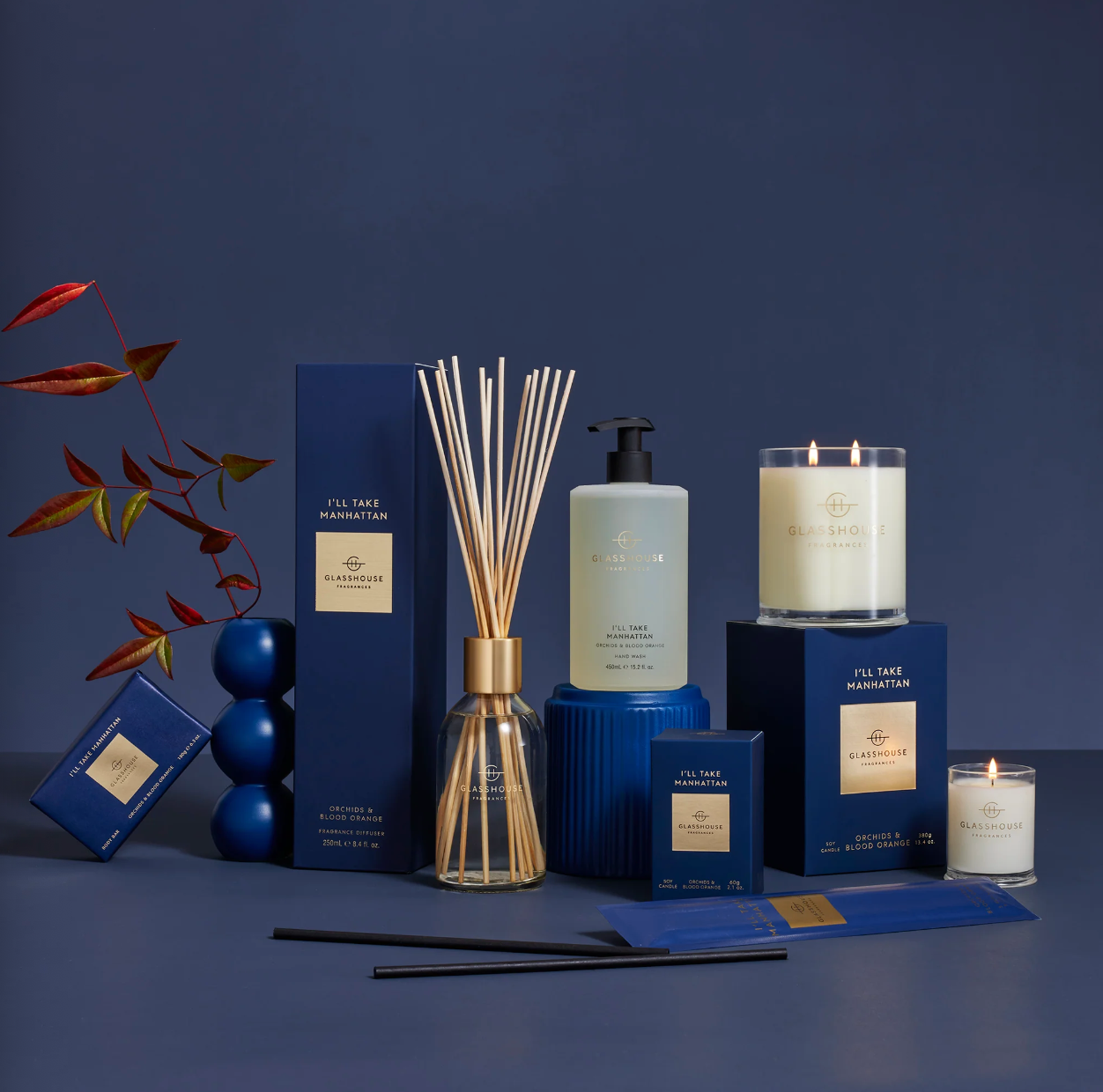 Glasshouse I'll Take Manhattan Candle