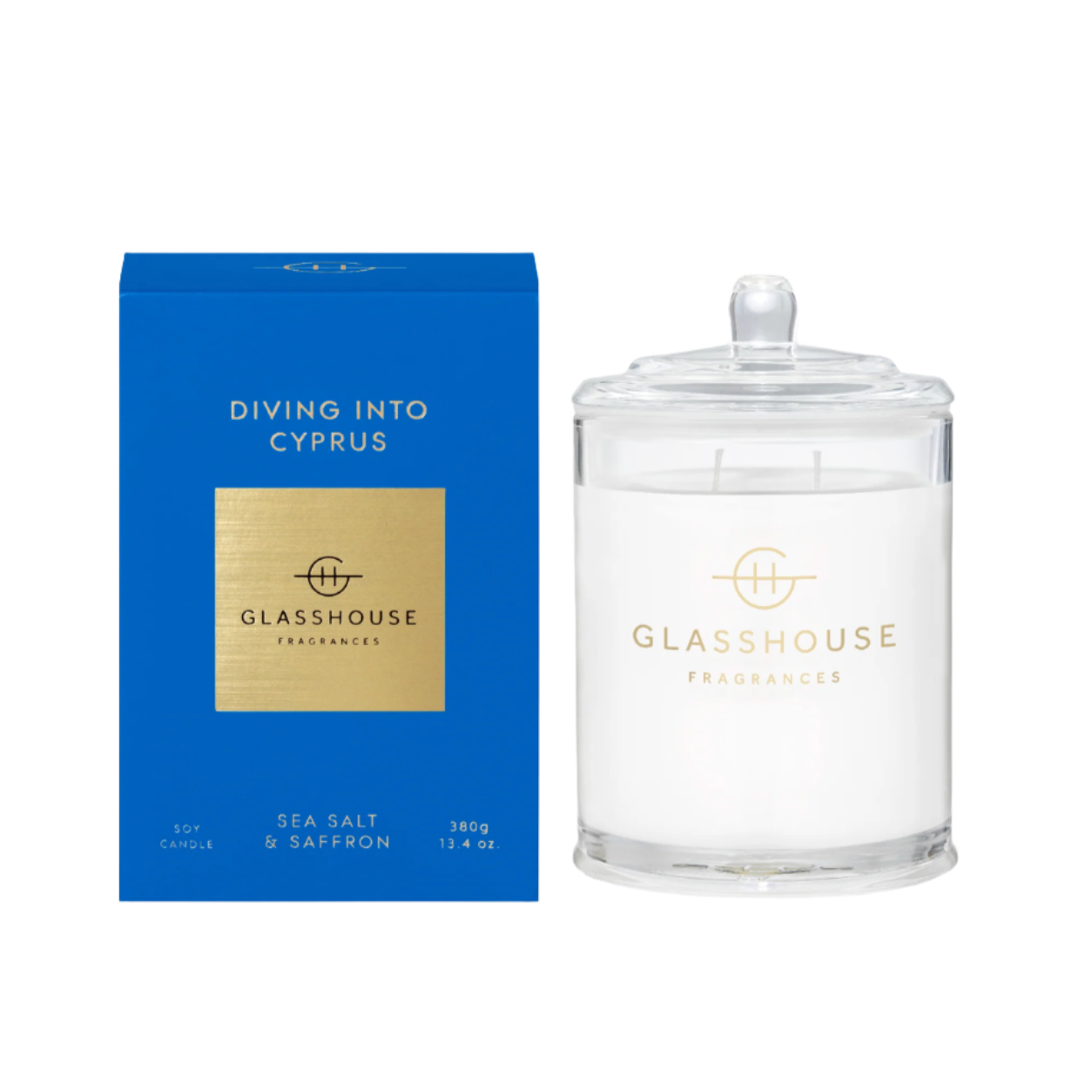 Glasshouse Diving Into Cyprus Candle