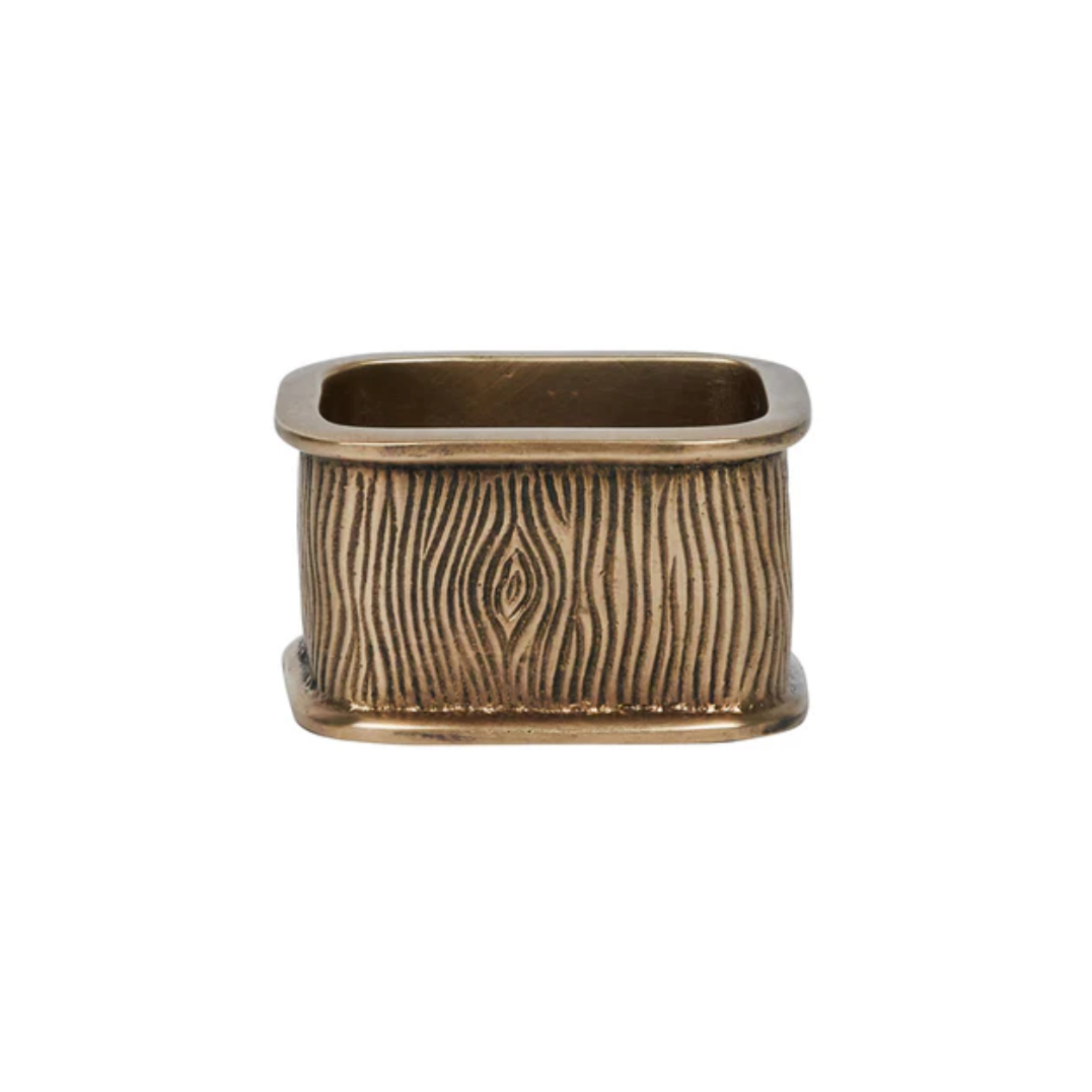 Juliska Blenheim Oak Brass Napkin Ring