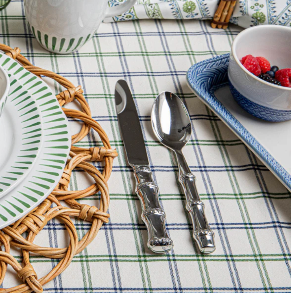 Juliska 5 Piece Bamboo Polished Flatware Set