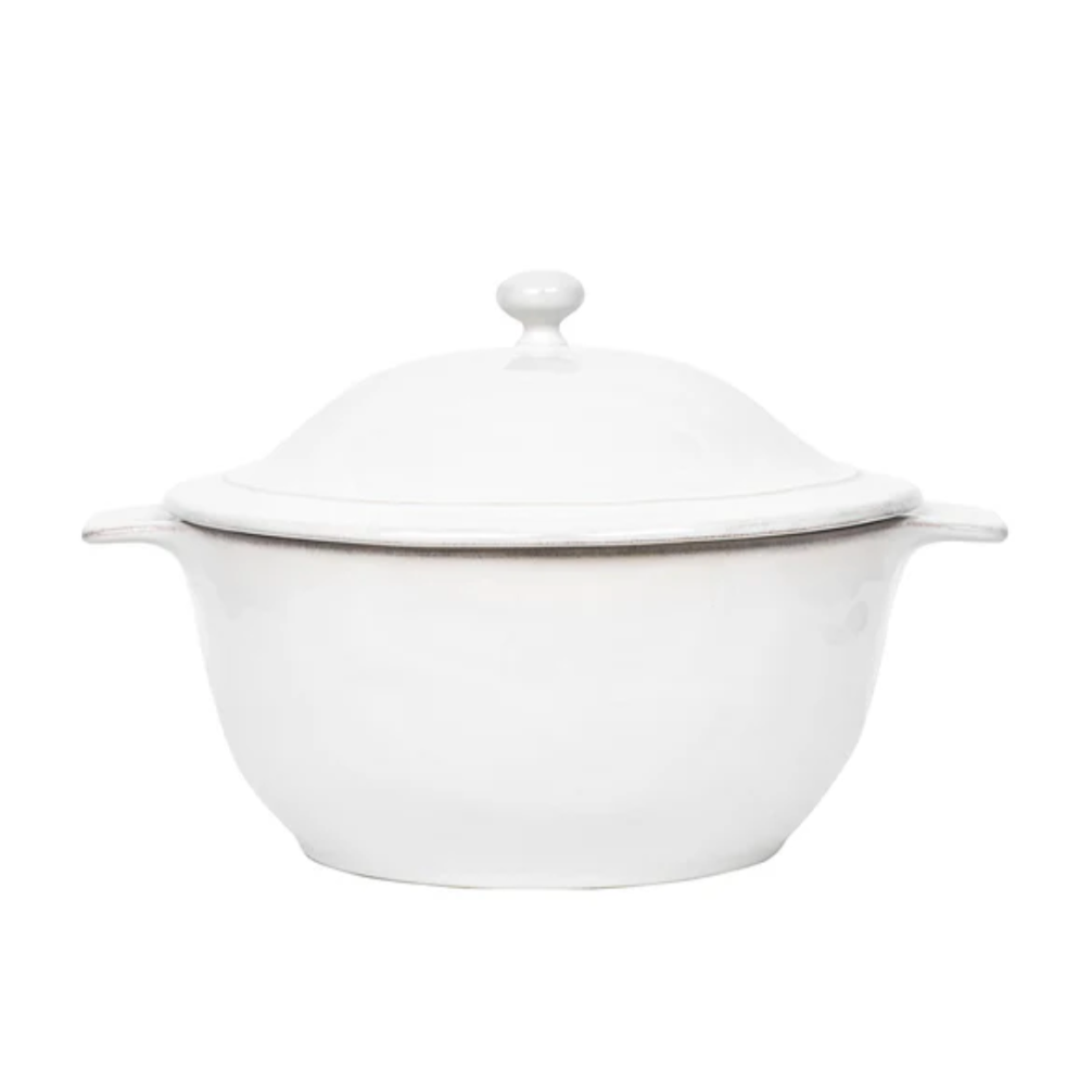 Juliska Puro 12" Casserole with Lid, Whitewash
