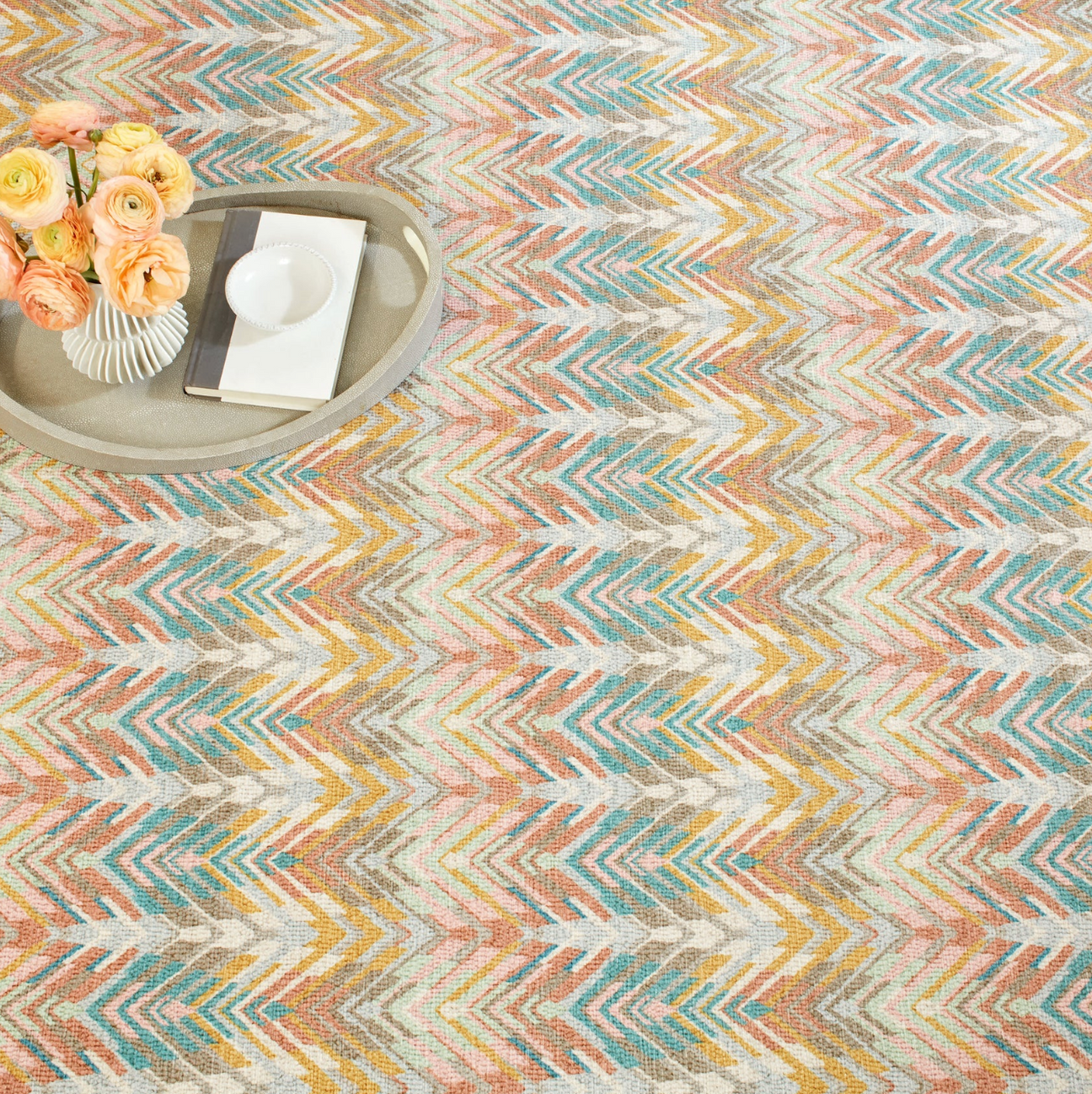 Dash & Albert Seneca Stone Washable Rug