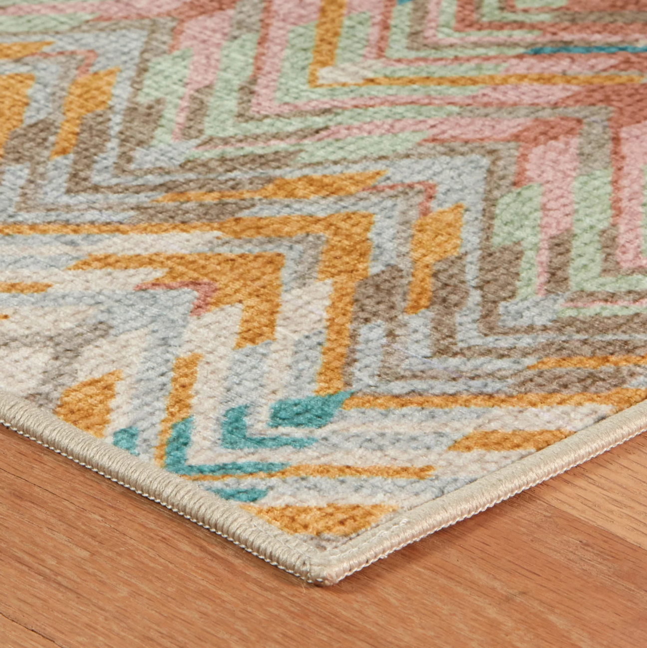 Dash & Albert Seneca Stone Washable Rug