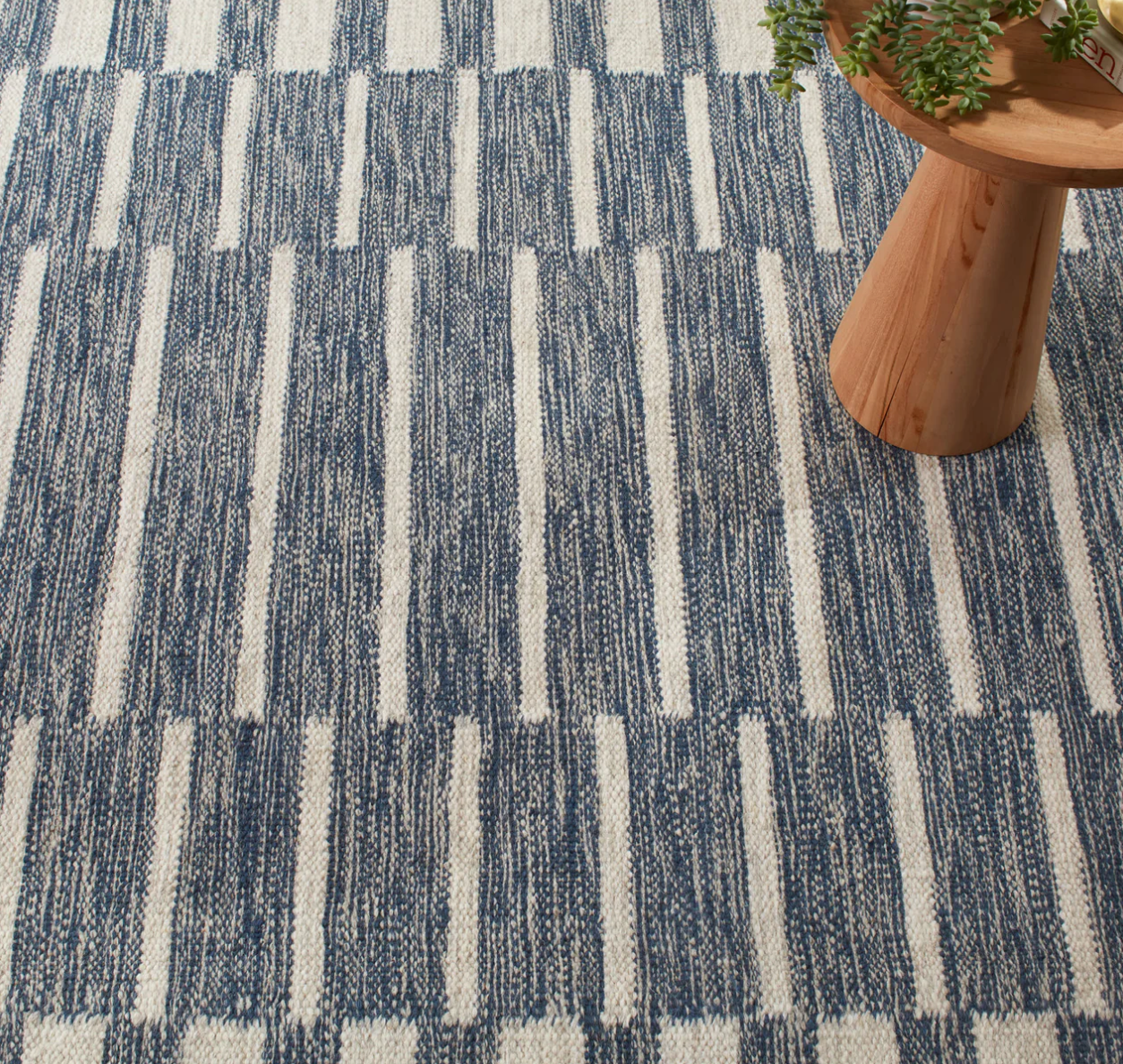 Dash & Albert Heights Handwoven Denim Wool Rug