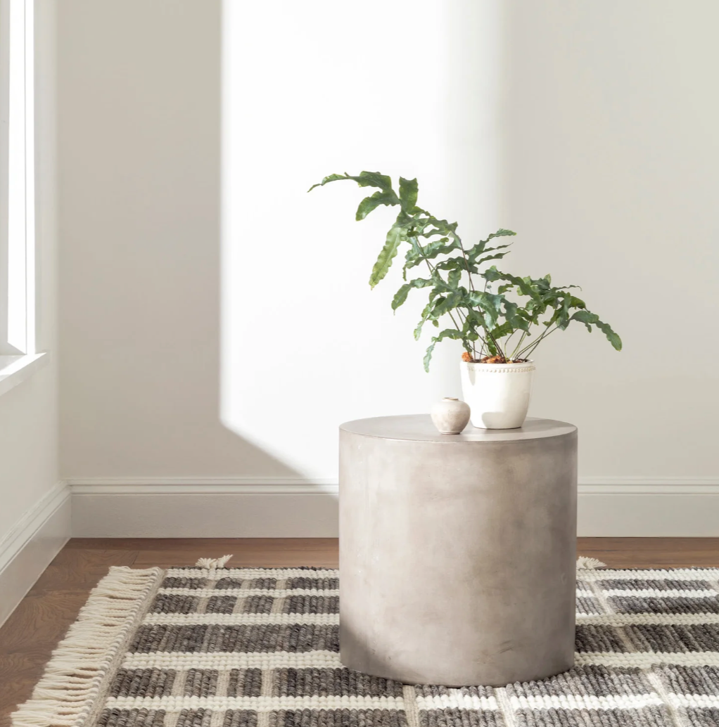 Dash & Albert Tory Grey/Ivory Hand Knotted Wool Rug