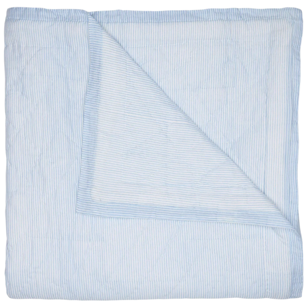 John Robshaw Nandi Light Indigo Quilt