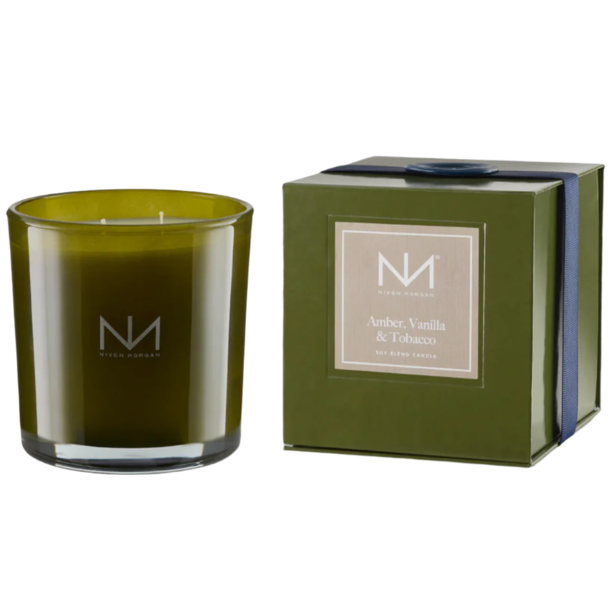 Amber, Vanilla & Tobacco Candle