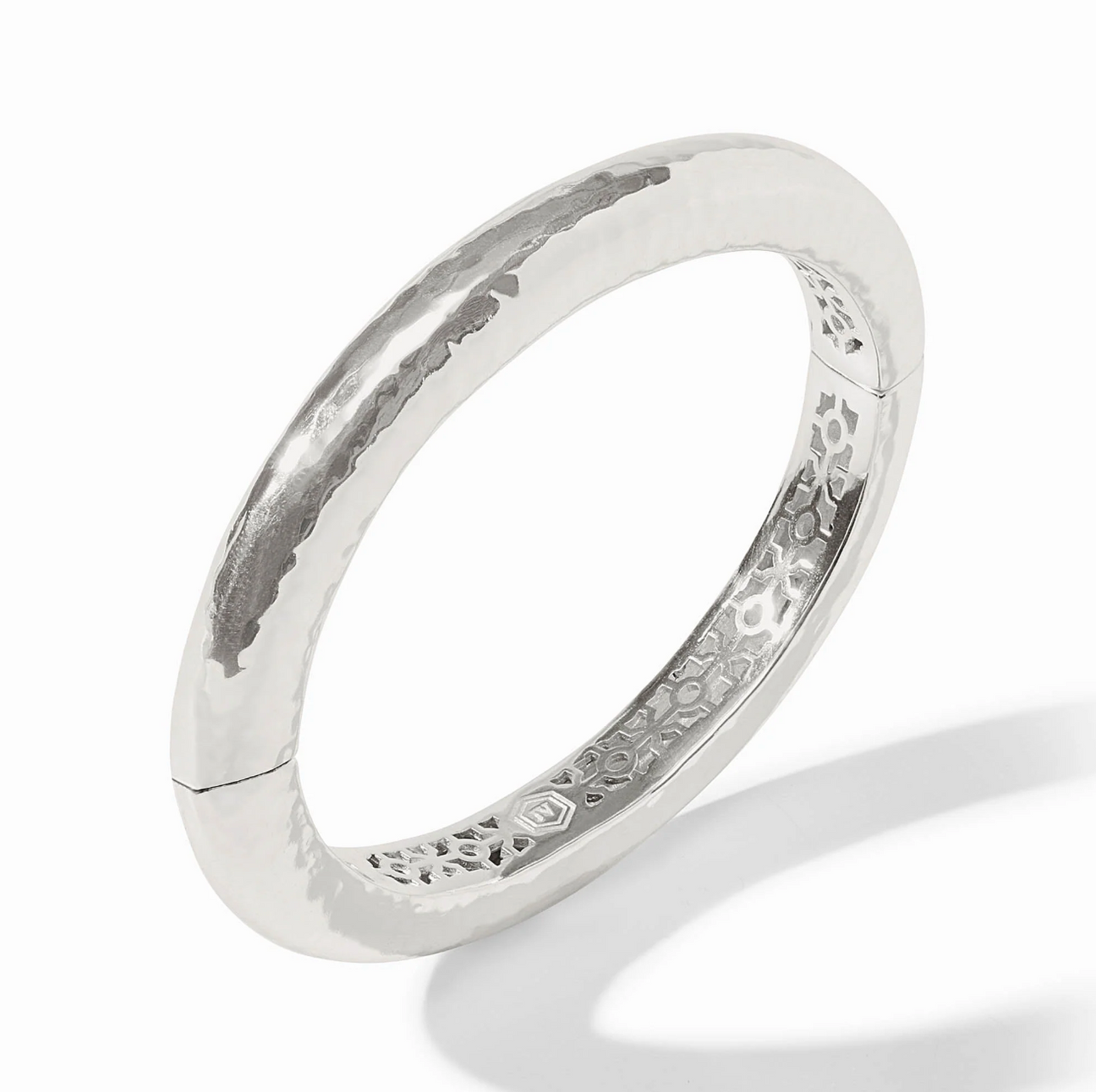 Julie Vos Silver Catalina Hinge Bangle