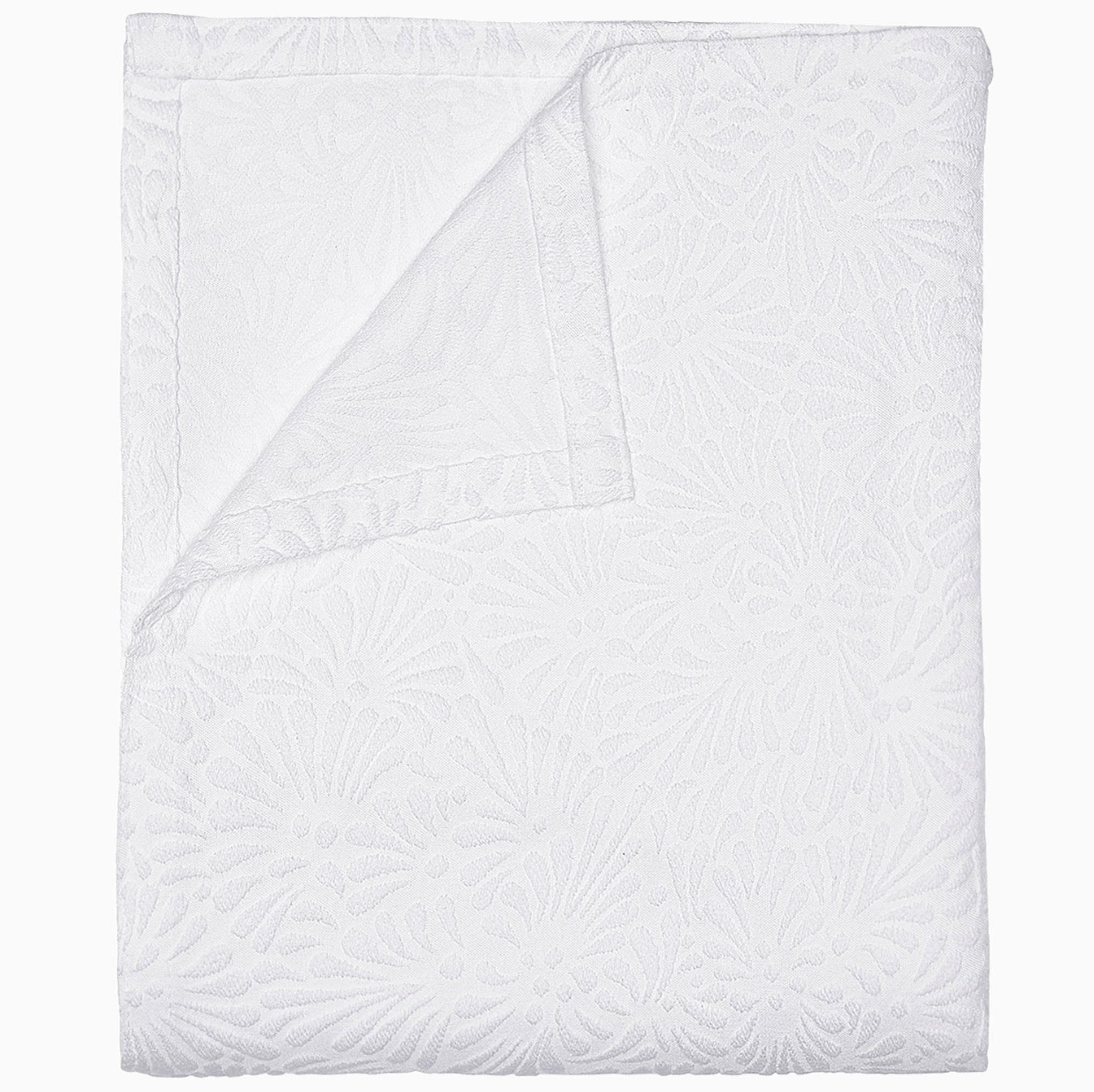 John Robshaw Meera White Coverlet