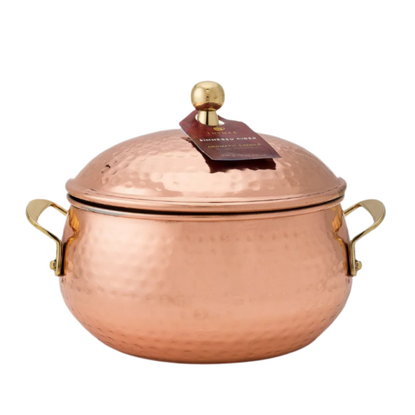 Simmered Cider Copper Pot 3-Wick Candle