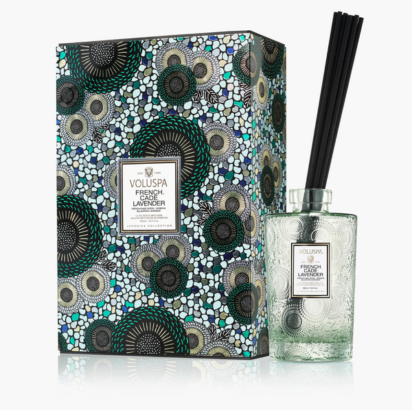 Voluspa French Cade Lavender Reed Diffuser – Waiting On Martha