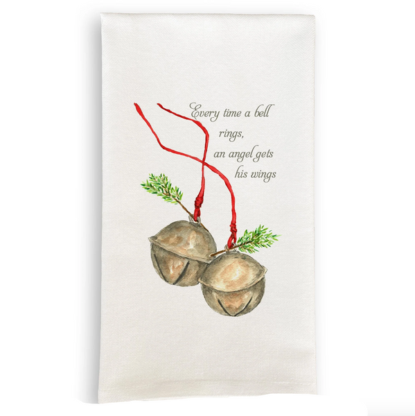 Christmas Bells Tea Towel