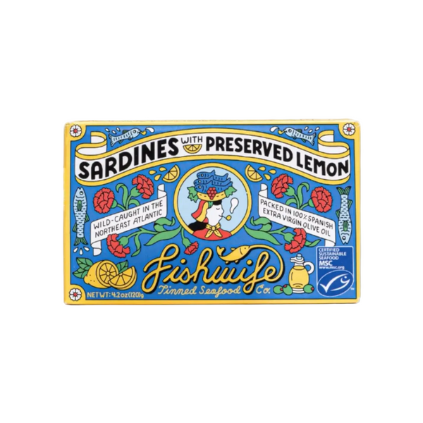 Sardines with Preserved Lemon