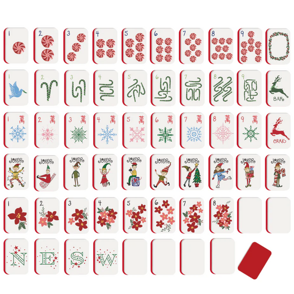 North Pole Mahjong Tiles - PRE ORDER