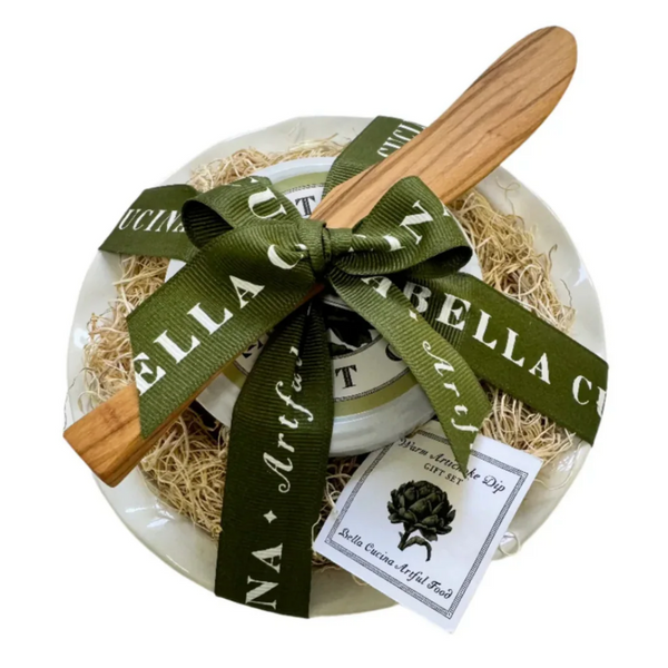 Lemon Artichoke Baking Dish Gift Set