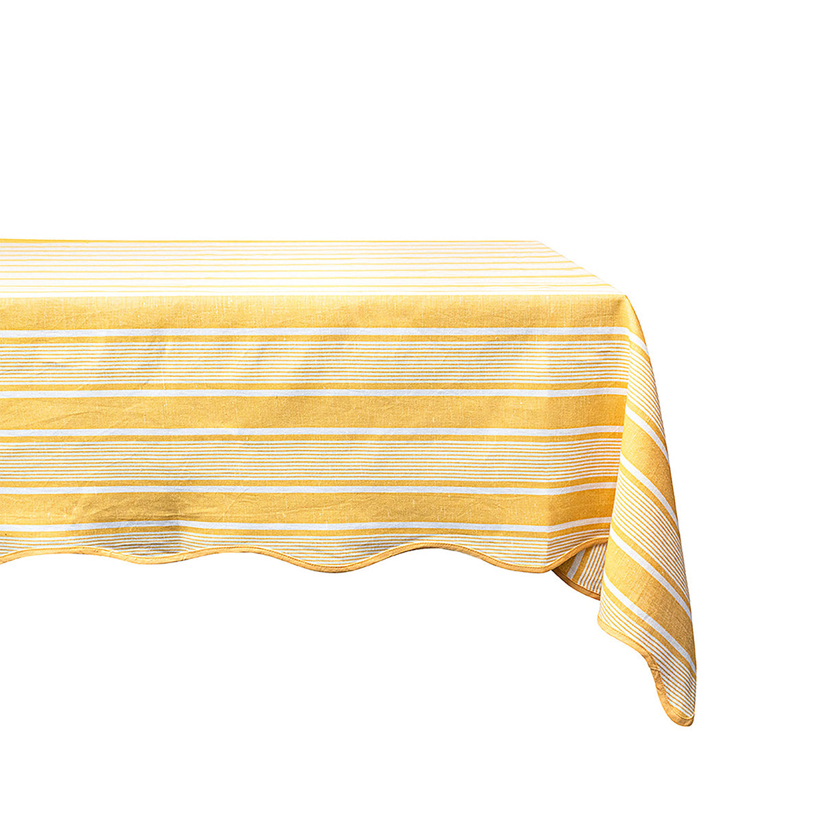 Juliska Cabana Stripe Tablecloth - Sunshine
