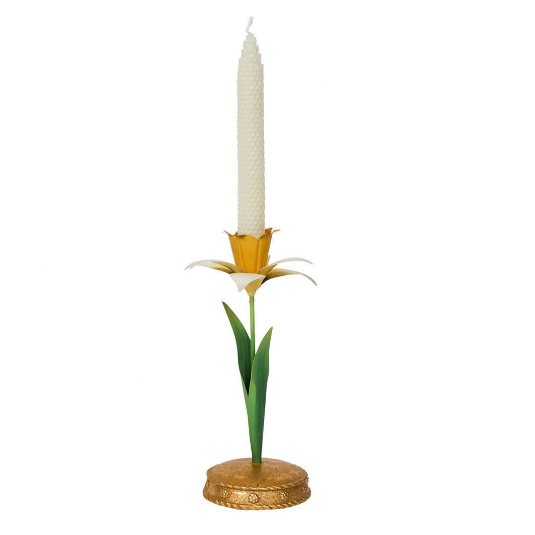 Juliska Meadow Walk Daffodil Candlestick