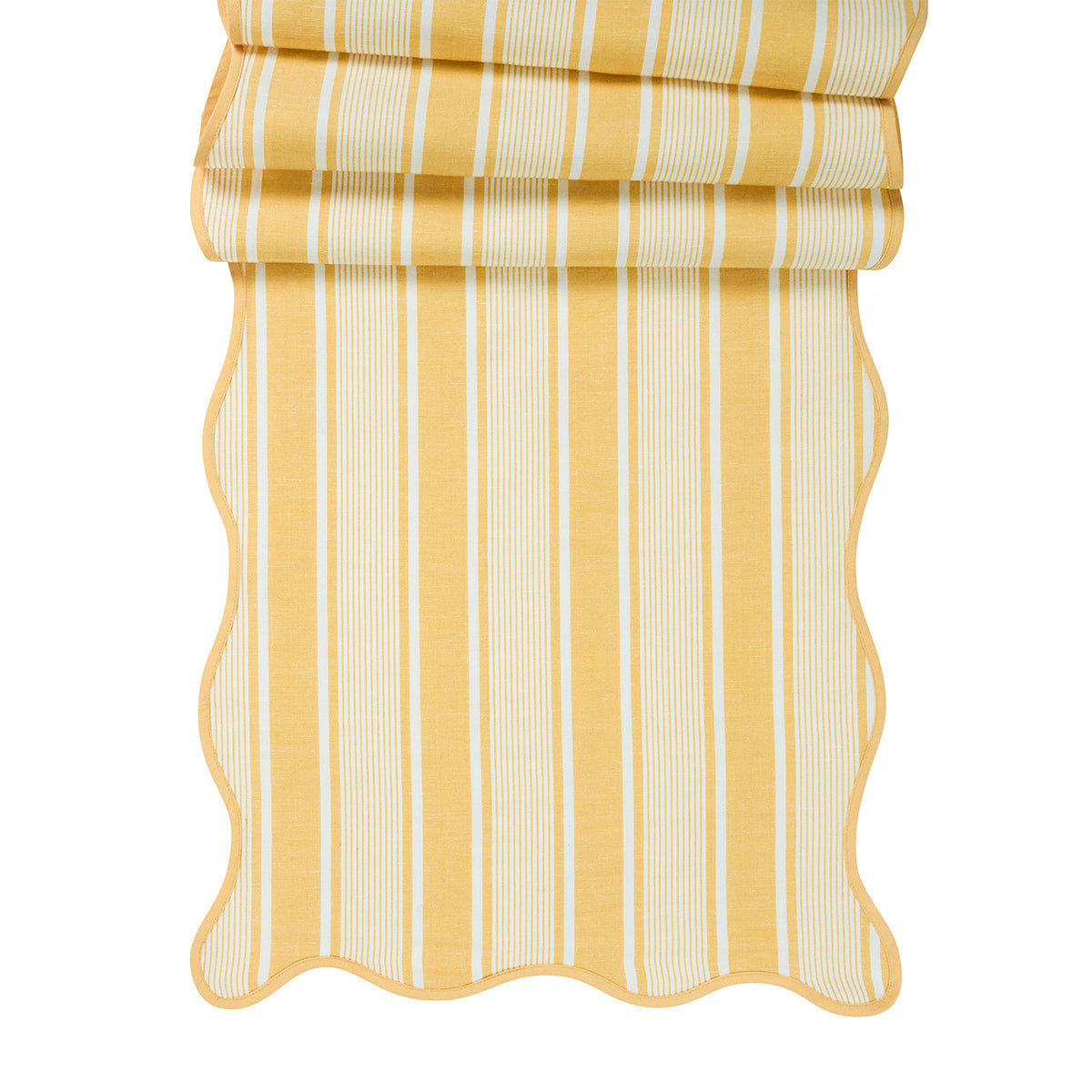 Juliska Cabana Stripe Table Runner - Sunshine