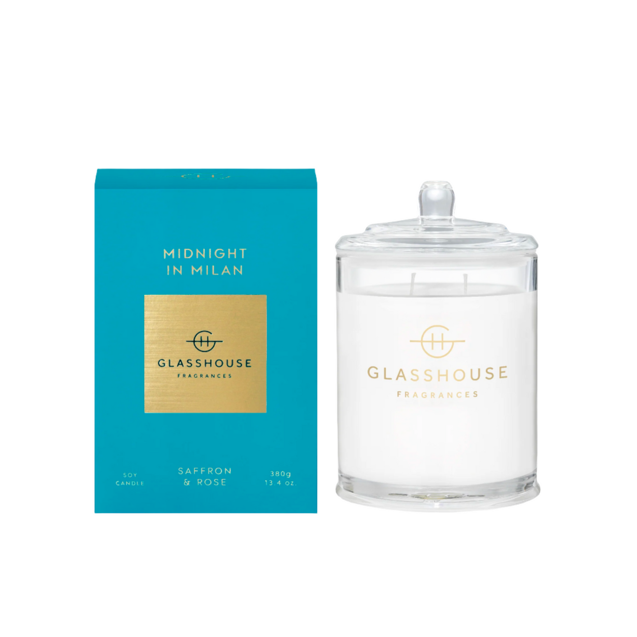 Glasshouse Midnight In Milan Candle