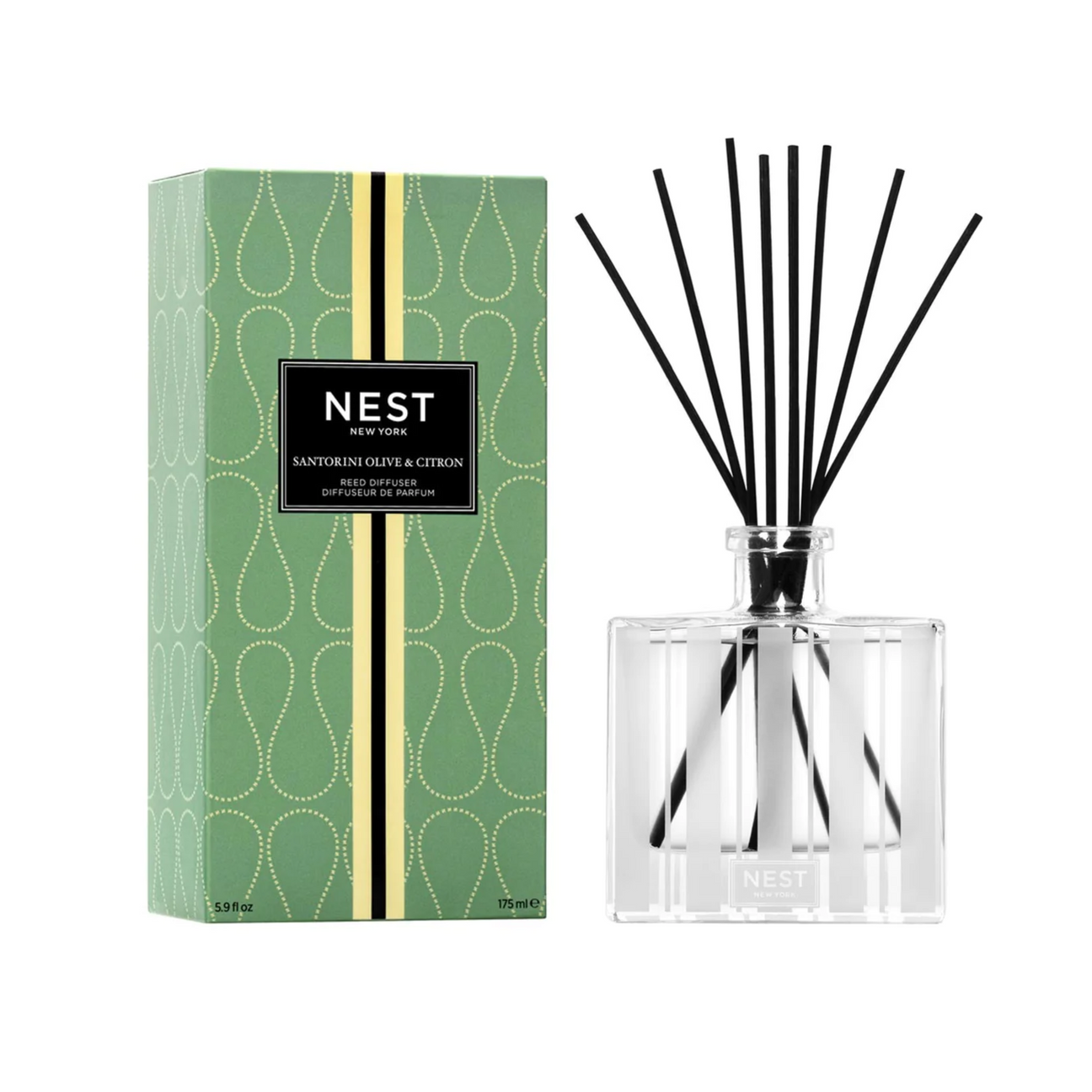 Nest Santorini Olive & Citron Reed Diffuser