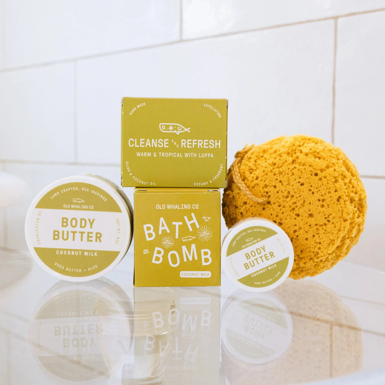 Coconut Milk Bath Bomb