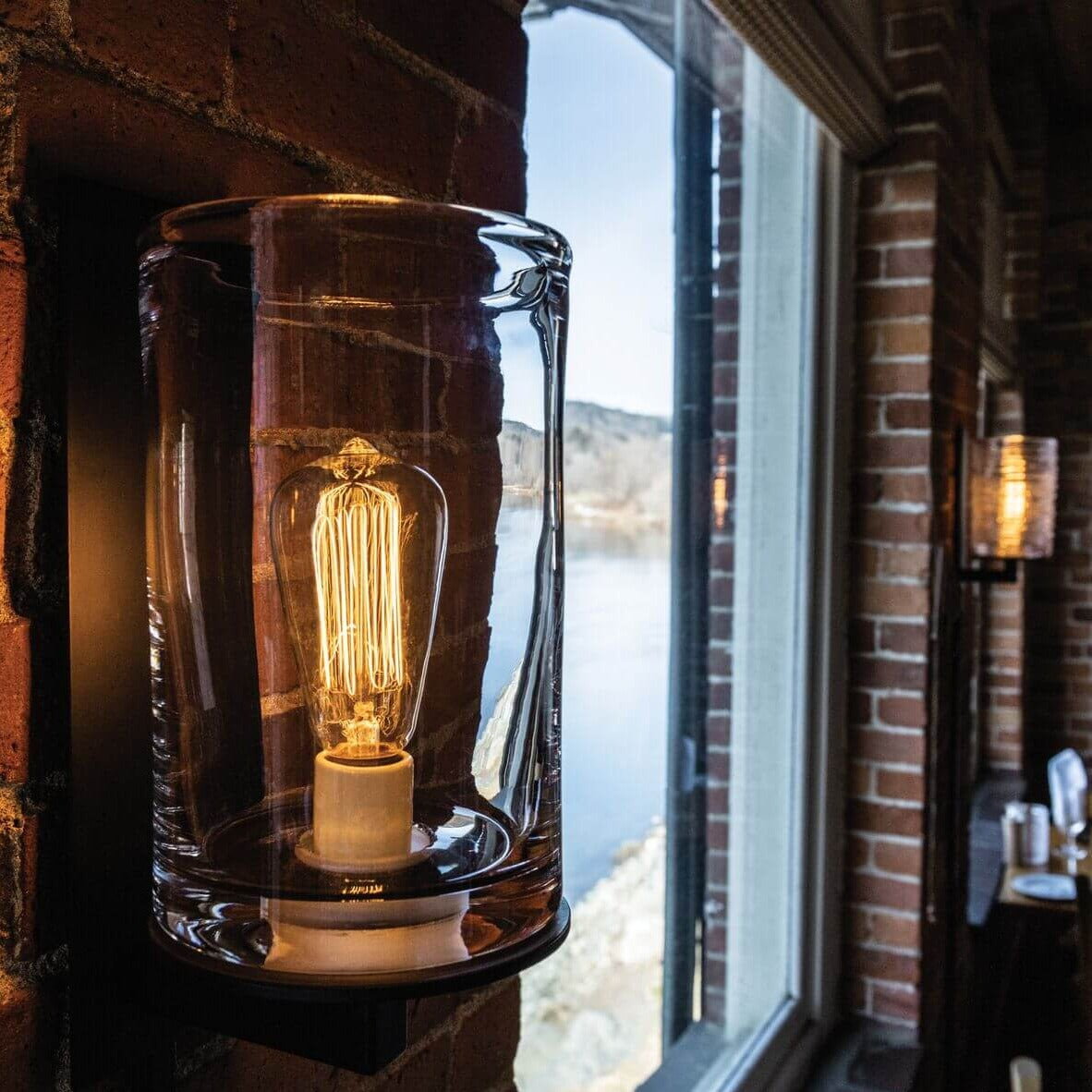 Simon Pearce Ascutney Sconce