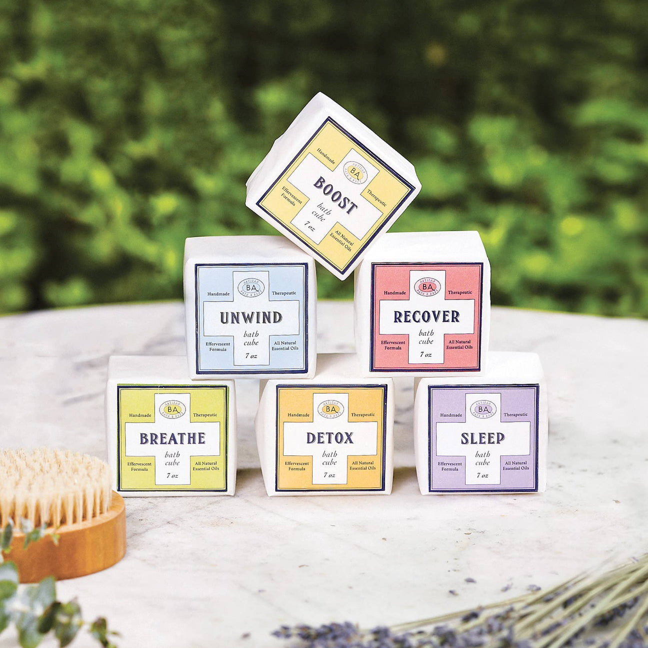 Unwind Effervescent Bath Cube
