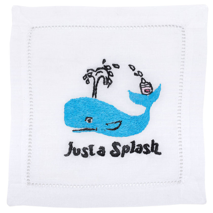 "Just A Splash" Cocktail Napkin Set - Waiting On Martha