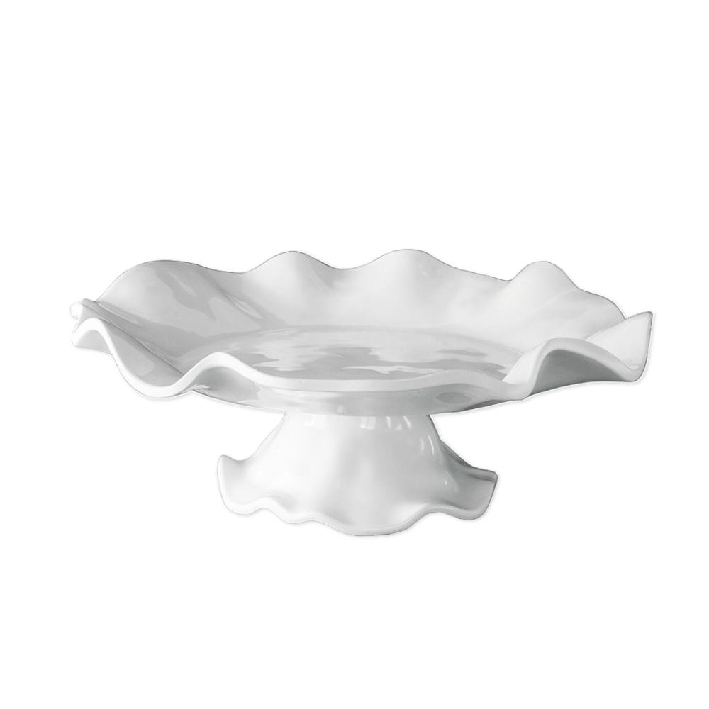 Beatriz Ball Melamine Havana Pedestal Cake Plate