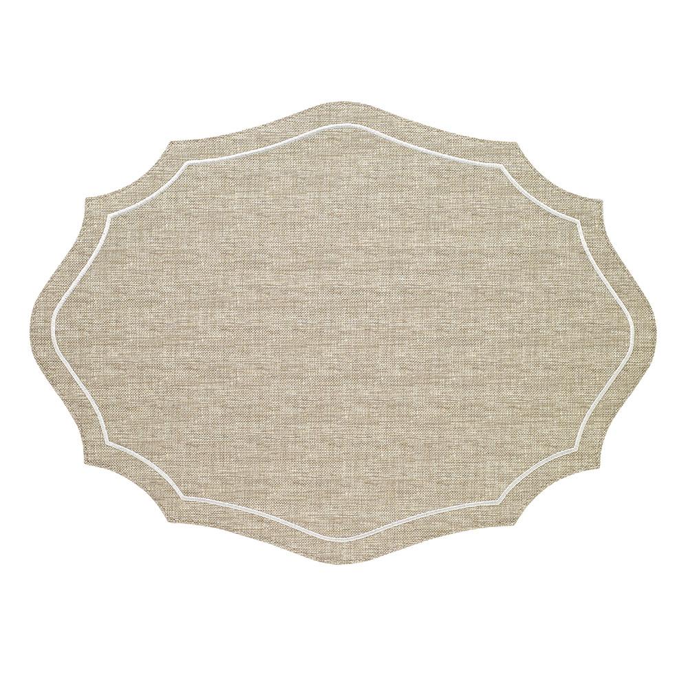 Byzantine Beige White Placemats