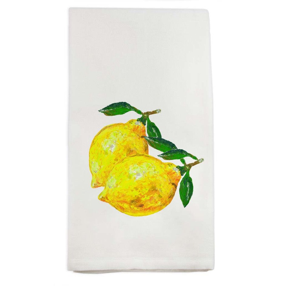 Two Lemons Tea Towel