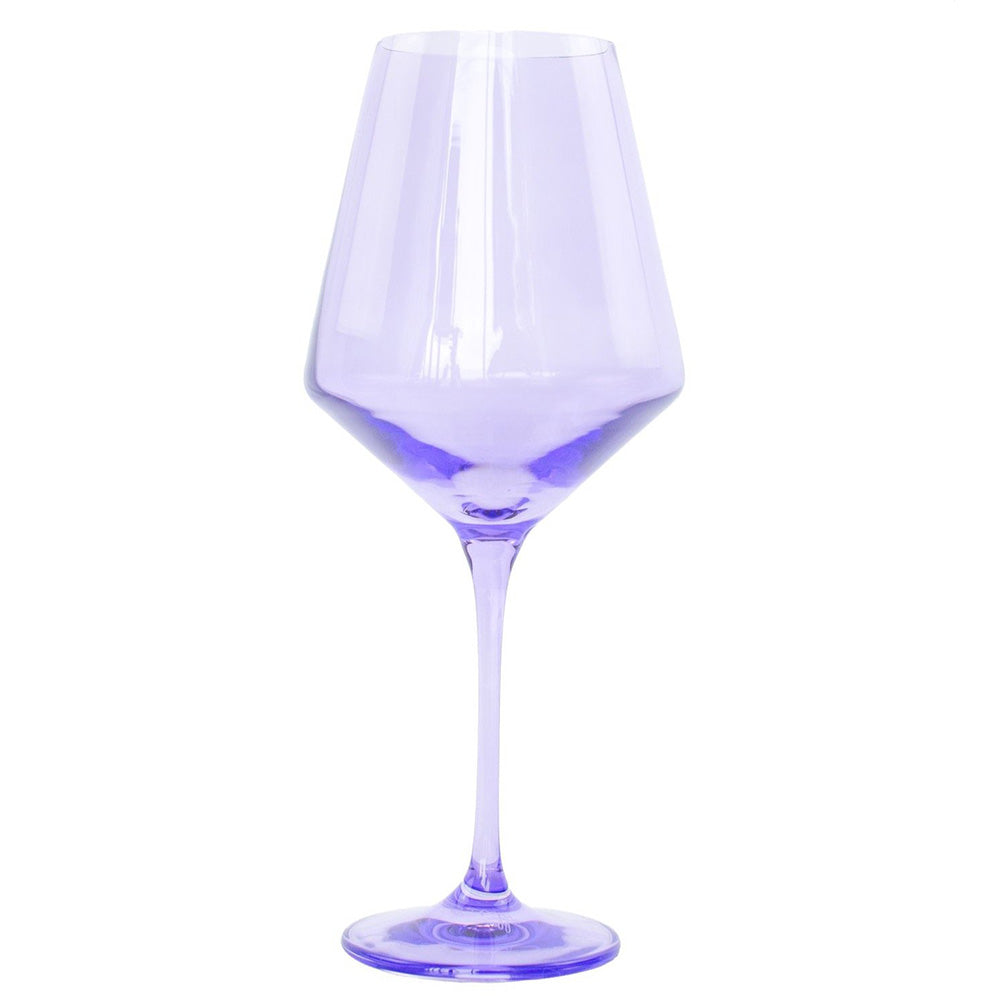 Estelle Lavender Wine Glasses