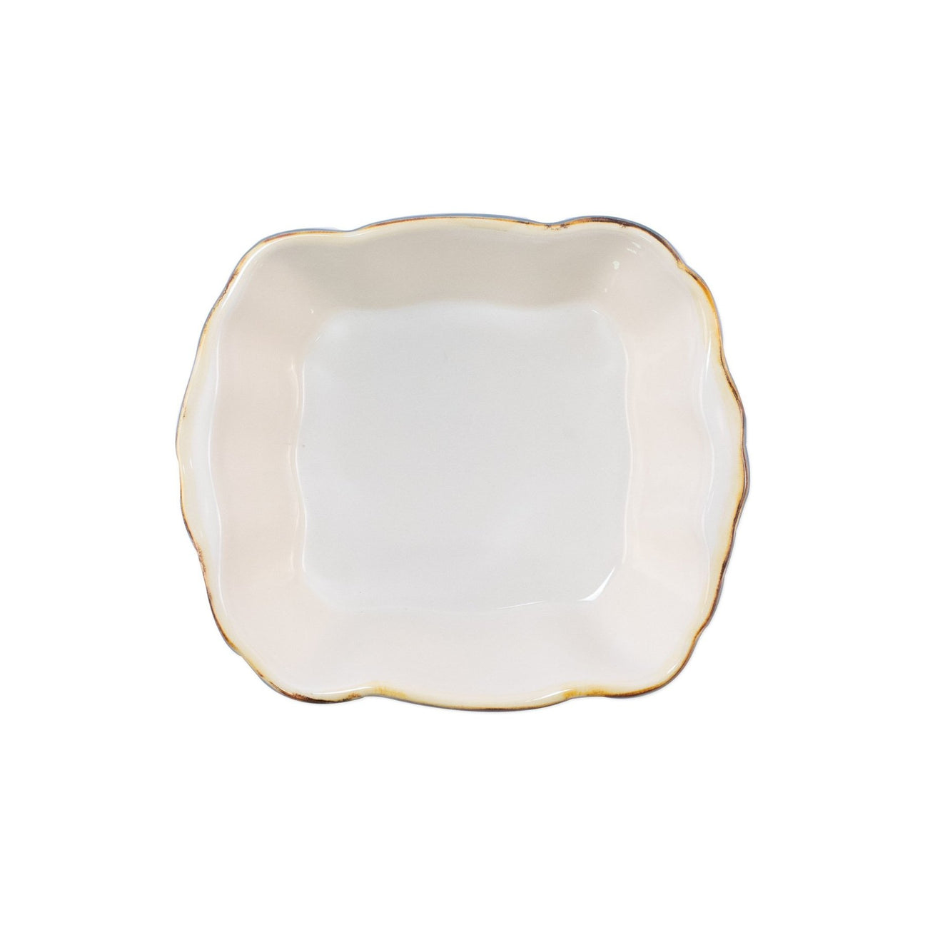 VIETRI Blue Italian Small Square Baker