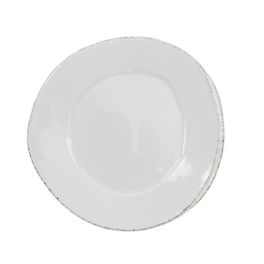 VIETRI Lastra Salad Plate, Gray