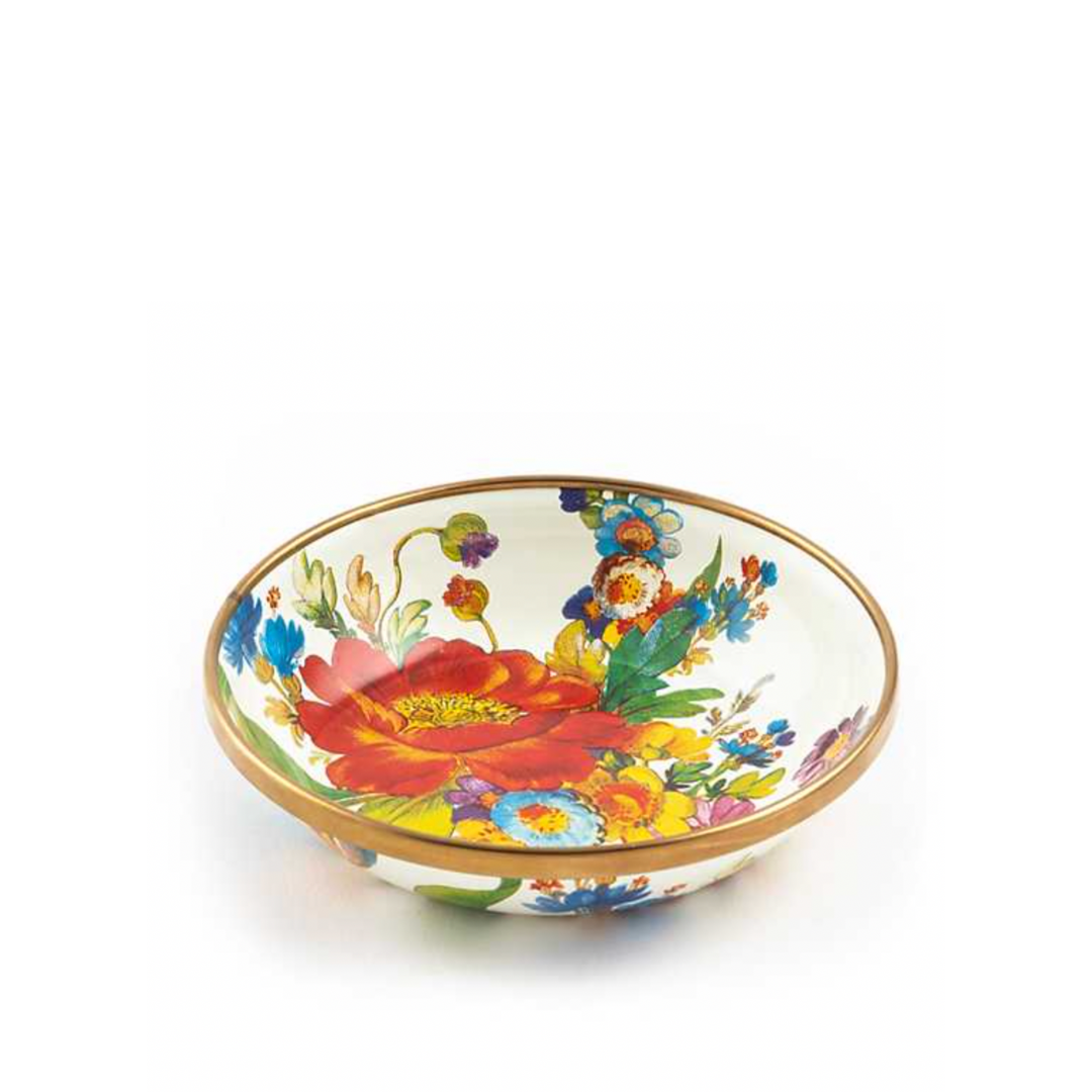MacKenzie Childs Flower Market Enamel Dipping Bowl