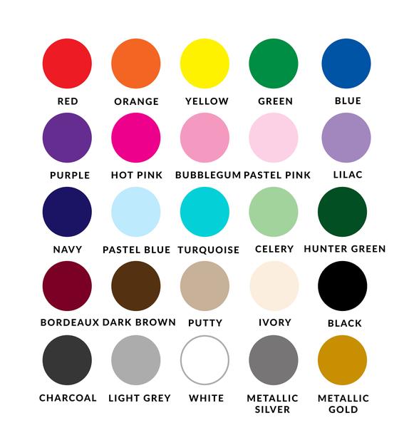 Navy Curly Oblong Washable Placemat