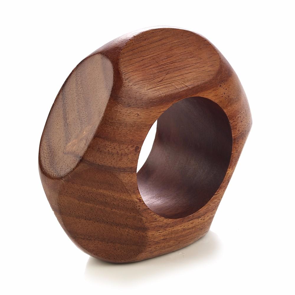 Alexis Teak Napkin Ring