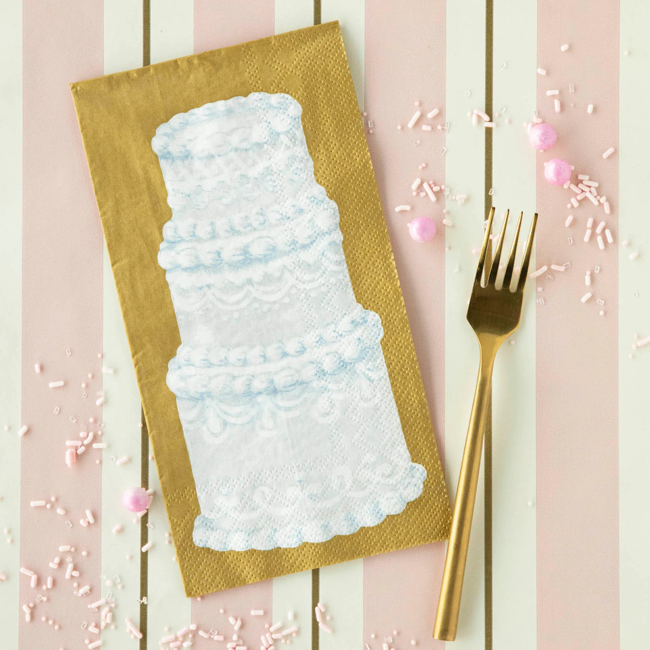 Tiered Cake Guest Napkin