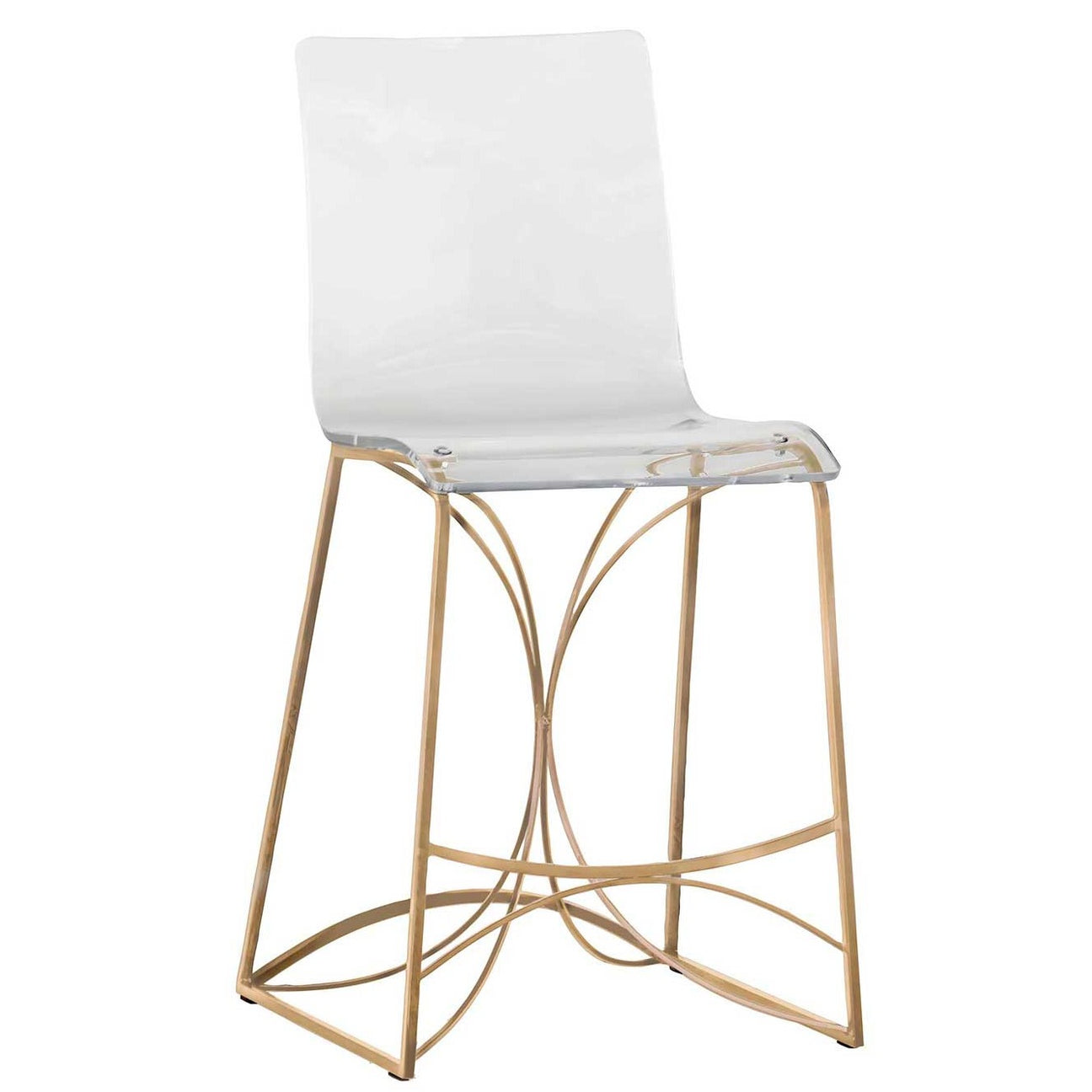 Angela Gold Counter Stool *