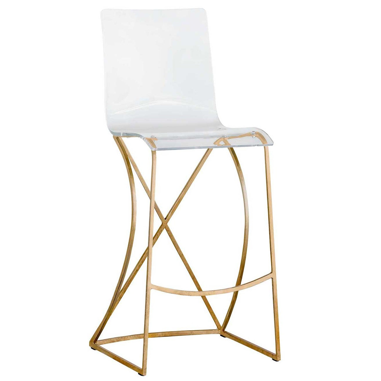 Johnson Gold Bar Stool*