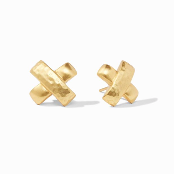 Julie Vos Gold Catalina Stud Earring