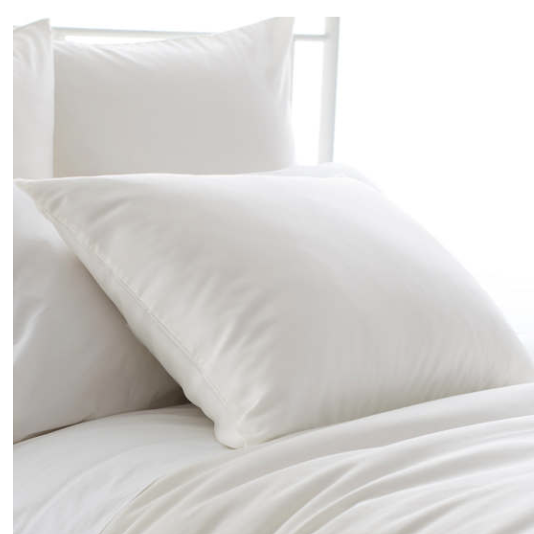 Pine Cone Hill Ivory Silken Solid Sham