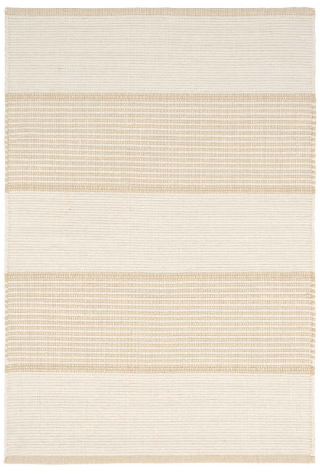 Dash & Albert La Mirada Wheat Woven Cotton Rug