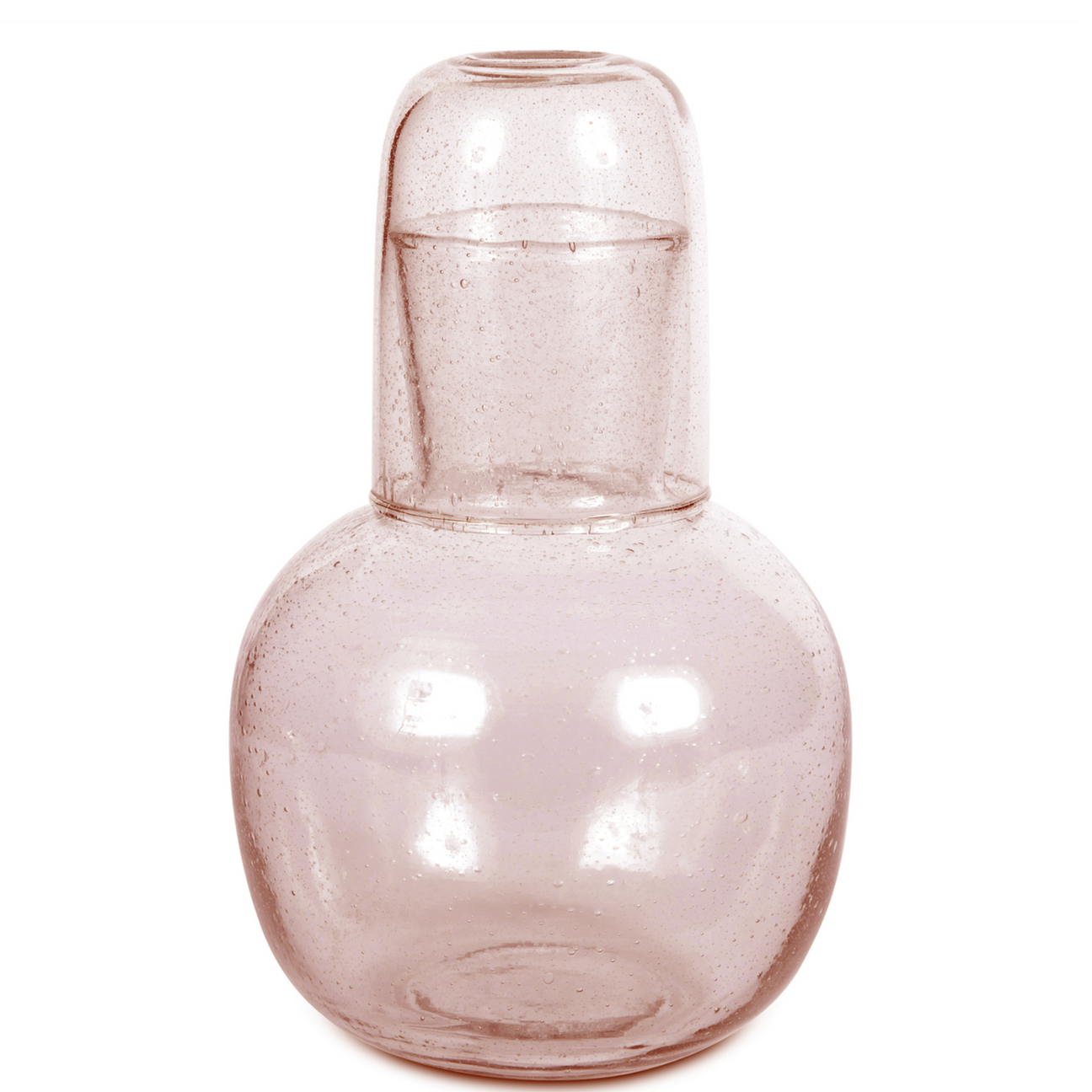 Pale Rose Carafe & Glass Set
