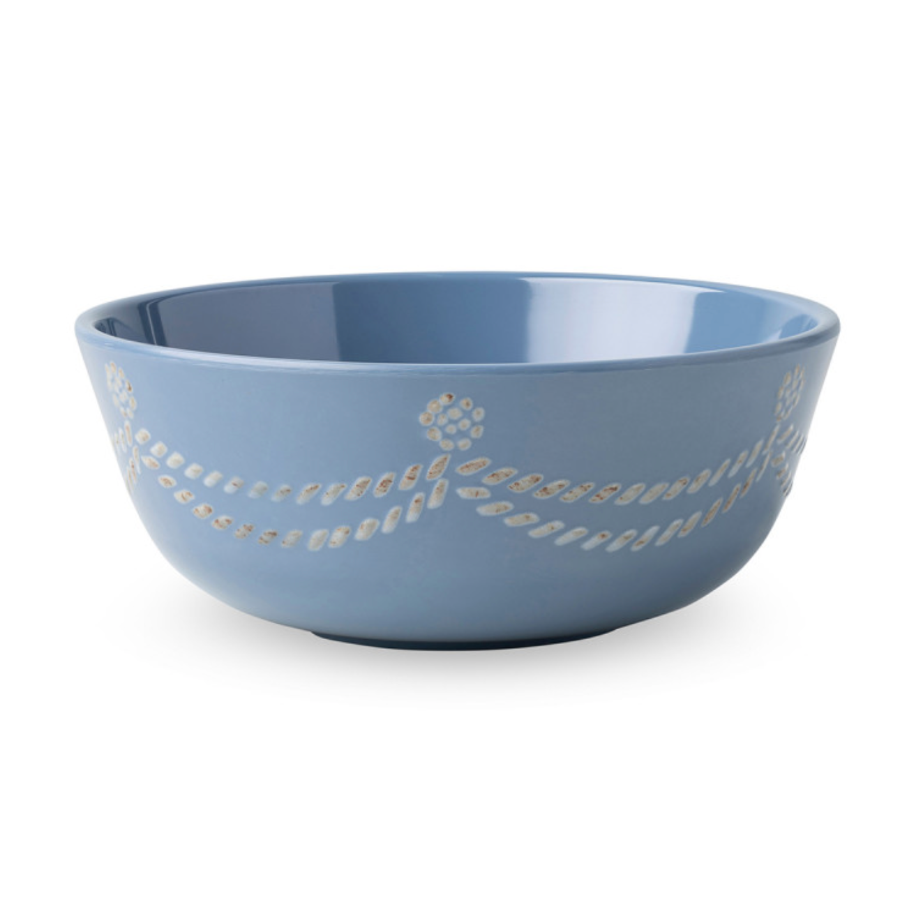 Juliska Berry & Thread Chambray Melamine Cereal/Ice Cream Bowl