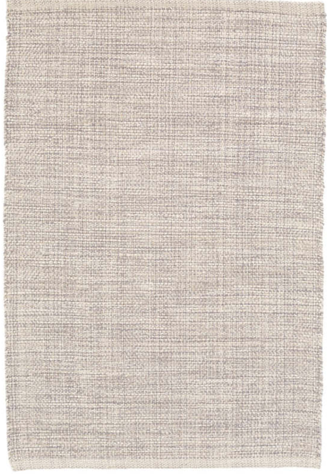 Dash & Albert Marled Grey Woven Cotton Rug