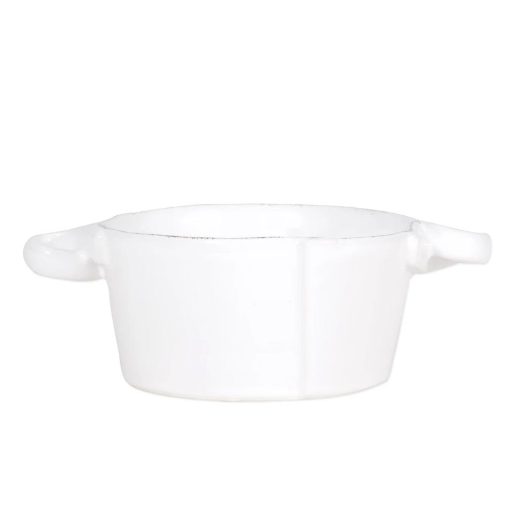 VIETRI Lastra Handled Bowl