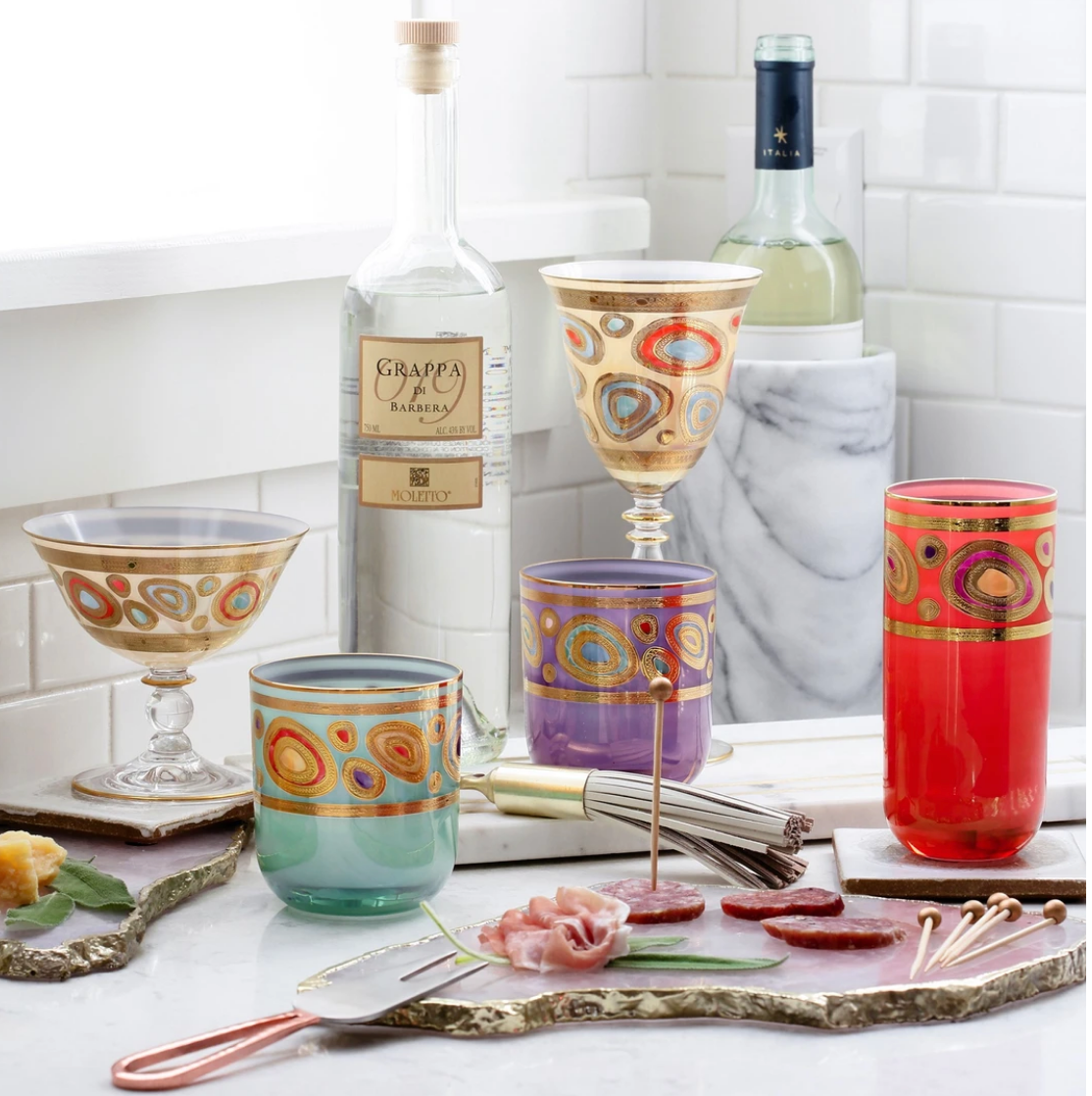 VIETRI Regalia Wine Glasses