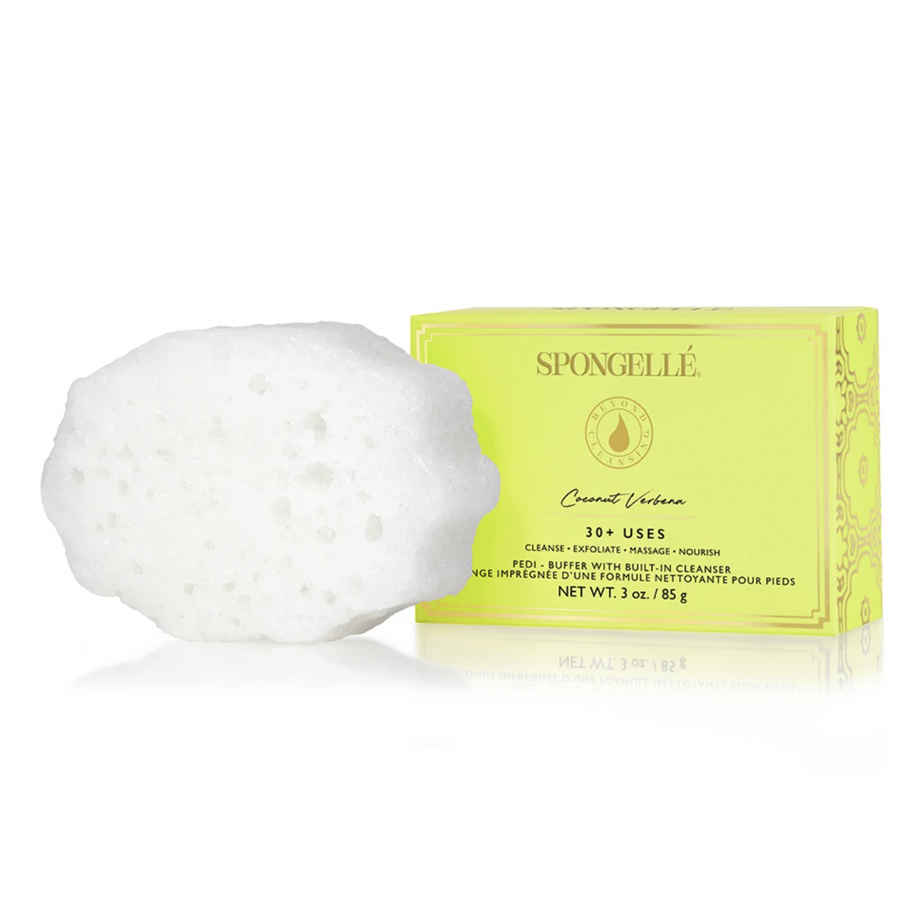 Spongellé Pedi Buffer- Coconut Verbena